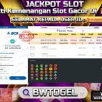 BUKTI JACKPOT SLOT 5000X MANIA TERPERCAYA DI INDONESIA TGL 19-07-2024