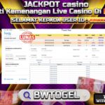 BUKTI JACKPOT LIVE CASINO MEGAWHEEL TERPERCAYA DI INDONESIA TGL 28-08-2024