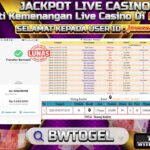 BUKTI JACKPOT ROULETTE TERPERCAYA DI INDONESIA TGL 05-10-2024